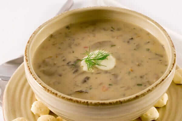 Crimini Mushroom Soup