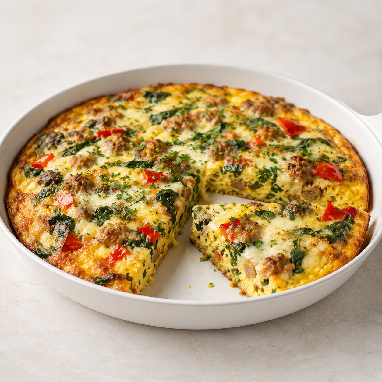 SW Chicken Frittata